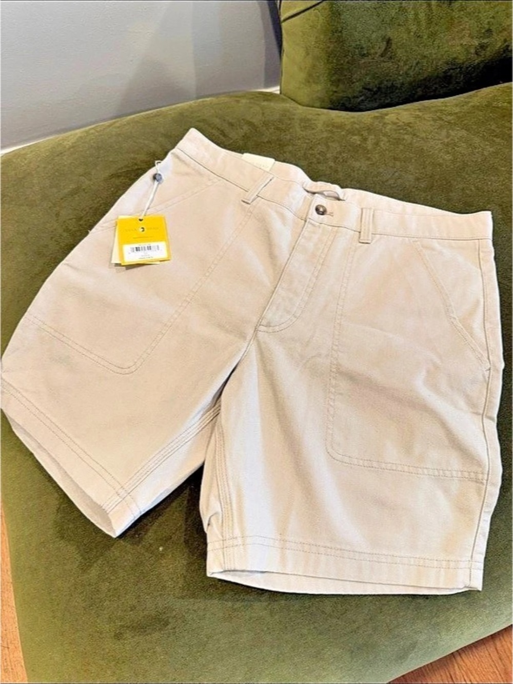 Duck Head Khaki Utility Shorts — NWT — Size 33